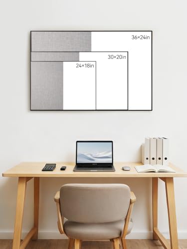 ARCOBIS Cork Board White Board Combo for Wall